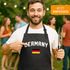 Grill-Schürze für Männer WM Fußball Weltmeisterschaft 2018 World Cup Classic Baumwoll-Schürze Küchenschürze Moonworks®preview