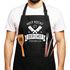 Grill-Schürze Kochschürze für Männer mit Spruch Hier kocht der Chef persönlich Baumwoll-Schürze Küchenschürze Moonworks®preview