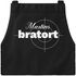 Grill-Schürze Küchenschürze mit Name Wunschname Bratort Tatort grillen kochen Baumwoll-Schürze Moonworks®preview