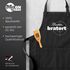 Grill-Schürze Küchenschürze mit Name Wunschname Bratort Tatort grillen kochen Baumwoll-Schürze Moonworks®preview