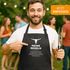 Grill-Schürze mit Spruch Meine Grill-Regeln Moonworks®preview