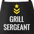 Grill Sergeant Grill-Schürze für Herren mit Spruch Moonworks®preview