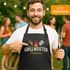 Grillschürze für Männer BBQ Schürze mit Name und Grillmeister-Design personalisiert Kochschürze Herren Grillgeschenk Schürze Baumwolle MoonWorks®preview