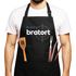 Grillschürze für Männer Bratort mit Name personalisiert Kochschürze Herren für BBQ Grillgeschenk Schürze Baumwolle MoonWorks®preview