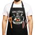 Grillschürze für Männer Grillkönig-Design mit Name und Jahr personalisiert Kochschürze Herren Grillgeschenk Schürze Baumwolle MoonWorks®preview