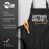 Grillschürze für Männer mit Name personalisiert Auftragsgiller Kochschürze Herren für BBQ Grillgeschenk Schürze Baumwolle MoonWorks®preview
