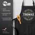 Grillschürze für Männer mit Name Spruch Legende am Grill Kochschürze Herren für BBQ Grillgeschenk Schürze Baumwolle MoonWorks®preview