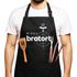 Grillschürze für Männer mit Name und Spruch personalisiert Kochschürze Herren für BBQ Grillgeschenk Schürze Baumwolle MoonWorks®preview