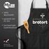 Grillschürze für Männer mit Name und Spruch personalisiert Kochschürze Herren für BBQ Grillgeschenk Schürze Baumwolle MoonWorks®preview