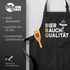 Grillschürze für Männer mit Spruch Lustig Bierbauch Kochschürze Herren für BBQ Schürze Baumwolle MoonWorks®preview