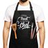 Grillschürze für Männer mit Spruch Never trust a skinny Chef Moonworks®preview