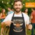 Grillschürze für Männer mit Spruch personalisiert mit Geburtsjahr Kochschürze Herren Geburtstagsgeschenk Schürze Baumwolle MoonWorks®preview