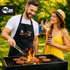 Grillschürze Herren Fussball WM 2026 Motiv personalisierbar Weltmeisterschaft Fan Artikel Grillen MoonWorks®preview
