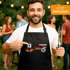 Grillschürze Herren Fussball WM 2026 Motiv personalisierbar Weltmeisterschaft Fan Artikel Grillen MoonWorks®preview