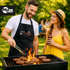 Grillschürze Herren Fussball WM 2026 Motiv Personalisiert Aufdruck Weltmeisterschaft Fan Artikel MoonWorks®preview