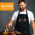 Grillschürze Herren Fussball WM 2026 Motiv Personalisiert Aufdruck Weltmeisterschaft Fan Artikel MoonWorks®preview