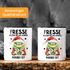 Grinch Tasse Anti Weihnachten Spruch Ironie Sarkasmus lustige Weihnachtsbecher Geschenke für Weihnachtsmuffel MoonWorks®preview