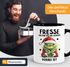 Grinch Tasse Anti Weihnachten Spruch Ironie Sarkasmus lustige Weihnachtsbecher Geschenke für Weihnachtsmuffel MoonWorks®preview