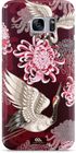 Handyhülle {variation2_option_id} Hülle Blumen Blüten Kranich Vögel Japan Handy Hardcover Hardcase Schutzhülle Autiga®preview