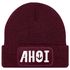 Herren Beanie Ahoi Patch Strickmütze Spruch Aufdruck Lustig Mütze Männer Maritim Streetwear Moonworks®preview