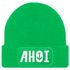 Herren Beanie Ahoi Patch Strickmütze Spruch Aufdruck Lustig Mütze Männer Maritim Streetwear Moonworks®preview