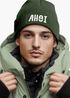 Herren Beanie Ahoi Patch Strickmütze Spruch Aufdruck Lustig Mütze Männer Maritim Streetwear Moonworks®preview