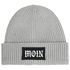 Herren Beanie Aufdruck Moin Wintermütze mit Patch Print Norddeutsch Strickmütze mit Umschlag Rippstrick Neverless®preview