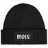 Herren Beanie Aufdruck Moin Wintermütze mit Patch Print Norddeutsch Strickmütze mit Umschlag Rippstrick Neverless®preview