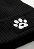 Herren Beanie Aufdruck Pfote Geschenk Hundebesitzer Patch Aufdruck Strickmütze Herbst Winter Streetwear Moonworks®preview