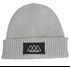 Herren Beanie Bedruckt Outdoor Berge Wintermütze mit Patch Aufdruck Print Strickmütze Rippstrick Neverless®preview