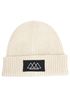 Herren Beanie Bedruckt Outdoor Berge Wintermütze mit Patch Aufdruck Print Strickmütze Rippstrick Neverless®preview