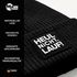 Herren Beanie mit Grafik Print Aufdruck Heul nicht Lauf! Geschenkidee Outdoor Sportler Strickmütze Wintermütze Männer Moonworks®preview