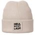Herren Beanie mit Grafik Print Aufdruck Heul nicht Lauf! Geschenkidee Outdoor Sportler Strickmütze Wintermütze Männer Moonworks®preview