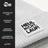 Herren Beanie mit Grafik Print Aufdruck Heul nicht Lauf! Geschenkidee Outdoor Sportler Strickmütze Wintermütze Männer Moonworks®preview
