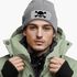 Herren Beanie mit Patch Skull Strickmütze Totenkopf Aufdruck Lustig Mütze Männer Moonworks®preview