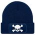 Herren Beanie mit Patch Skull Strickmütze Totenkopf Aufdruck Lustig Mütze Männer Moonworks®preview