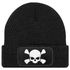 Herren Beanie mit Patch Skull Strickmütze Totenkopf Aufdruck Lustig Mütze Männer Moonworks®preview