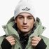 Herren Beanie mit Patch Strickmütze  Aufdruck Boot Design Maritim Lustig Mütze Männergeschenk für Bootsliebhaber  Moonworks®preview