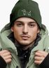 Herren Beanie mit Patch Strickmütze Aufdruck Hund Lustig Geschenk Dackelbesitzer Mütze Männer Moonworks®preview