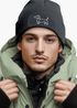 Herren Beanie mit Patch Strickmütze Aufdruck Hund Lustig Geschenk Dackelbesitzer Mütze Männer Moonworks®preview