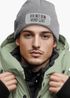 Herren Beanie mit Patch Strickmütze Gassi gehen Spruch Aufdruck Lustig Mütze Männer Geschenk Hundebesitzer Moonworks®preview