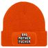 Herren Beanie mit Patch Strickmütze mit  Design Spruch Bad Motherfucker Mütze Männergeschenke Lustig Moonworks®preview