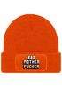 Herren Beanie mit Patch Strickmütze mit  Design Spruch Bad Motherfucker Mütze Männergeschenke Lustig Moonworks®preview