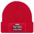 Herren Beanie mit Patch Strickmütze mit  Design Spruch Bad Motherfucker Mütze Männergeschenke Lustig Moonworks®preview