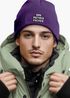 Herren Beanie mit Patch Strickmütze mit  Design Spruch Bad Motherfucker Mütze Männergeschenke Lustig Moonworks®preview