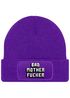 Herren Beanie mit Patch Strickmütze mit  Design Spruch Bad Motherfucker Mütze Männergeschenke Lustig Moonworks®preview