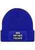 Herren Beanie mit Patch Strickmütze mit  Design Spruch Bad Motherfucker Mütze Männergeschenke Lustig Moonworks®preview