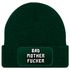 Herren Beanie mit Patch Strickmütze mit  Design Spruch Bad Motherfucker Mütze Männergeschenke Lustig Moonworks®preview
