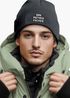 Herren Beanie mit Patch Strickmütze mit  Design Spruch Bad Motherfucker Mütze Männergeschenke Lustig Moonworks®preview