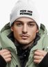 Herren Beanie mit Patch Strickmütze mit it Spruch Herr der Hühner lustig Geschenk für Hühnerbauer Hühnerhaltung Geflügelhof Moonworks®preview